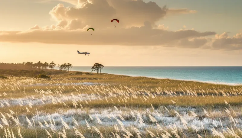 Alabama skydiving sky. Backdrop for the Skydiving Hubs Alabama drop zone directory